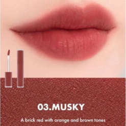 Bật mí cách tô son Romand Blur Fudge Tint 03 Musky đẹp, tự nhiên